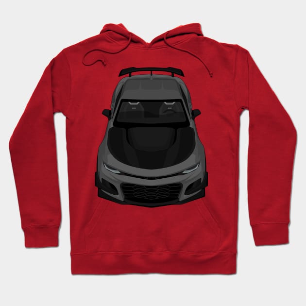 camaro zl1 1le dark-grey Hoodie by VENZ0LIC